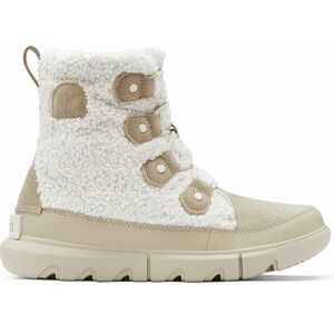 Sorel Women's Winter Boots in White and Tan